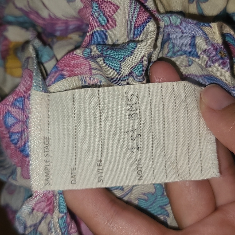 Spell Sample Lovebird Maxi Dress Gown Kimono Robe Duster S Chamomile OOAK NWOT - Picture 4 of 14